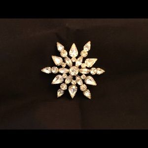 Rhinestone brooch